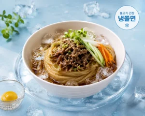 불고기 간장 냉쫄면