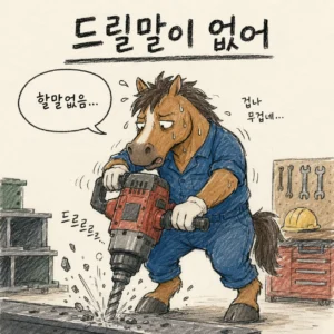 드릴말….