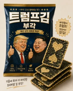트럼프김 부각