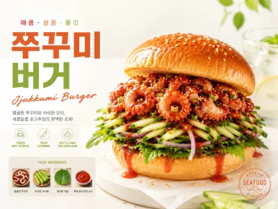 쭈꾸미 버거
