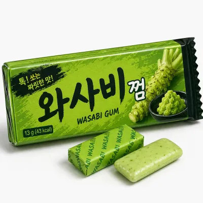 와사비껌