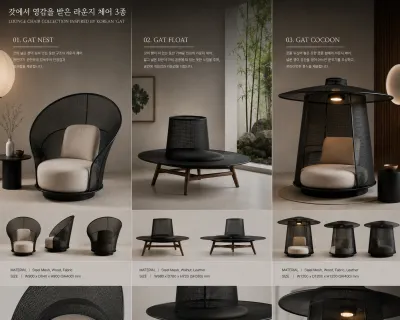 조선시대 갓 의자 - 이미지 1